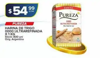 Carrefour Maxi Pureza Harina De Trigo 0000 Ul Trarefinada x 1kg oferta