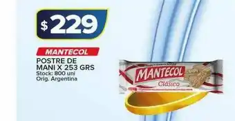 Carrefour Maxi Mantecol Postre De Mani x 253grs oferta