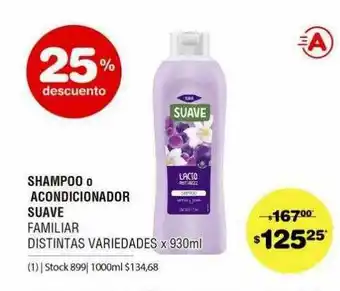 Atomo Conviene Shampoo O Acondicionador Suave x 930ml oferta