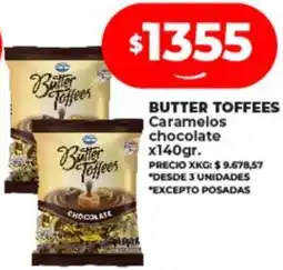 Supermayorista Vital Butter toffees caramelos chocolate oferta