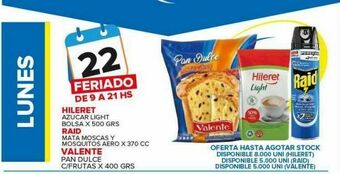 Carrefour Maxi Hileret azúcar light bolsa x 500 gr oferta