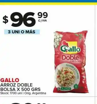 Carrefour Maxi Arroz doble carolina gallo oferta