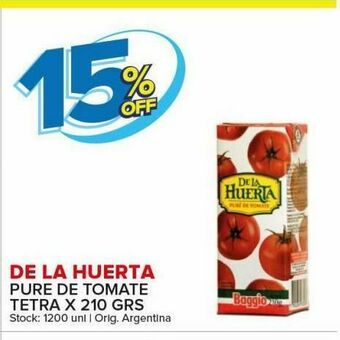 Carrefour Maxi Puré de tomate de la huerta oferta