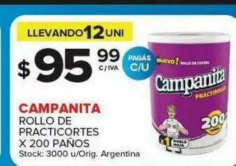 Carrefour Maxi Rollo de practicortes campanita oferta
