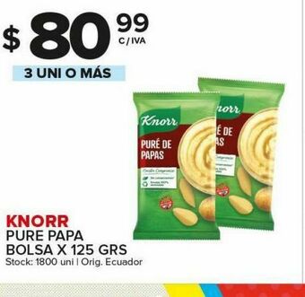 Carrefour Maxi Puré de papas knorr oferta