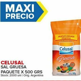 Carrefour Maxi Sal gruesa celusal oferta