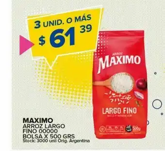 Carrefour Maxi Arroz maximo oferta