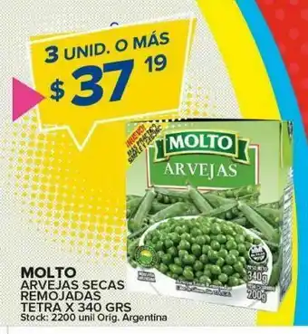 Carrefour Maxi Arvejas secas remojadas molto oferta