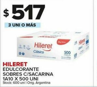 Carrefour Maxi Edulcorante hileret oferta