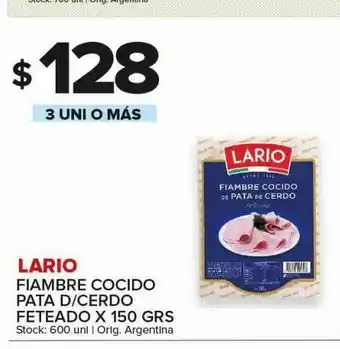 Carrefour Maxi Fiambre cocido pata d/cerdo lario oferta