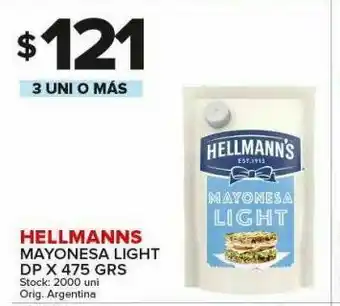 Carrefour Maxi Mayonesa light hellmann's oferta