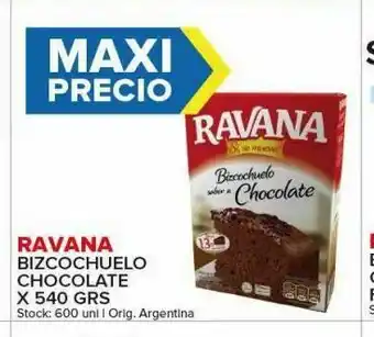Carrefour Maxi Bizcochuelo chocolate ravana oferta