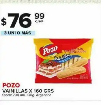 Carrefour Maxi Vainillas x 160 grspozo oferta