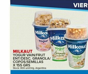 Carrefour Maxi Yogur milkaut oferta