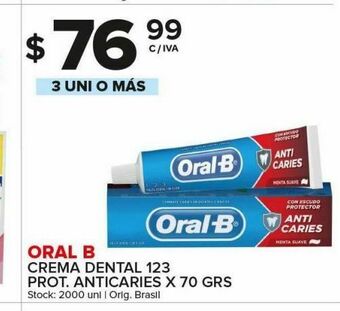 Carrefour Maxi Crema dental oral-b oferta