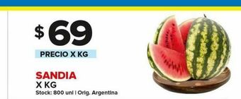 Carrefour Maxi Sandía oferta