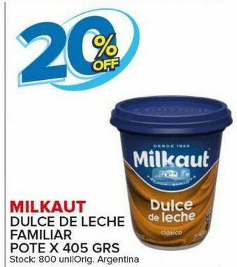 Carrefour Maxi Dulce de leche milkaut oferta