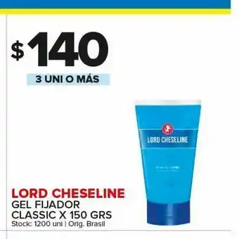 Carrefour Maxi Gel fijador classic x 150 grs lord cheseline oferta