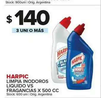 Carrefour Maxi Limpia inodoros harpic oferta