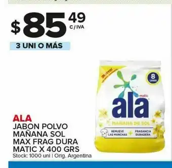 Carrefour Maxi Jabón polvo mañana sol ala oferta