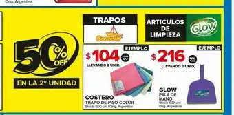 Carrefour Maxi Trapo de piso color oferta
