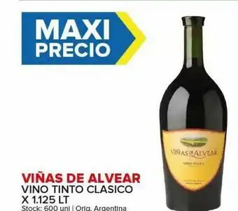 Carrefour Maxi Viñas de alvear vino tinto oferta