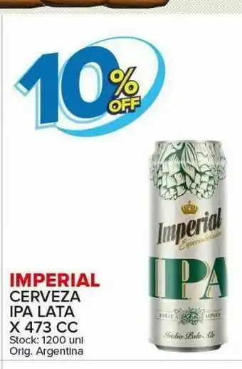 Carrefour Maxi Cerveza imperial ipa lata oferta