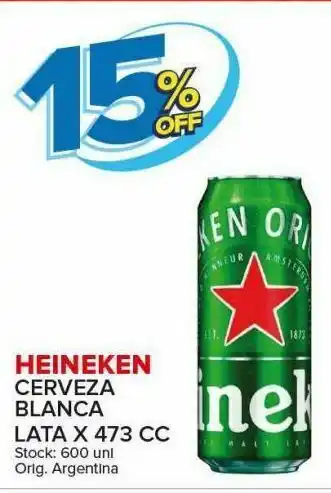 Carrefour Maxi Cerveza heineken oferta