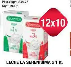 Maxiconsumo La Serenisima Leche X 1lt. oferta