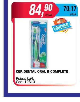 Maxiconsumo Oral B Cep. Dental Complete oferta