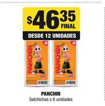 Panchin Salchichas 6 unidades