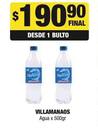 Maxi Hogar Villamanaos Agua 500gr oferta