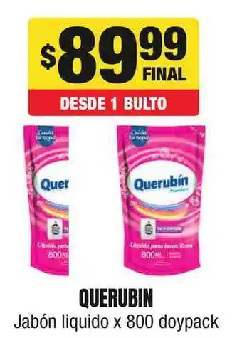 Maxi Hogar Querubin Jabón Liquido 800doypack oferta