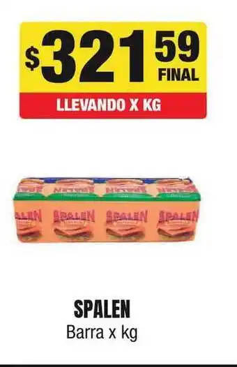 Maxi Hogar Spalen Barra x kg oferta