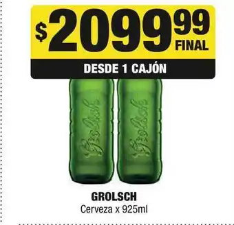 Grolsch Cerveza 925ml