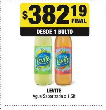 Maxi Hogar Levite Agua Saborizada 1,5lt oferta