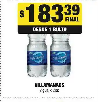 Villamanaos Agua 2lts