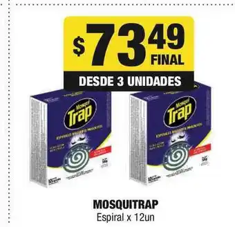 Maxi Hogar Mosquitrap Espiral 12un oferta