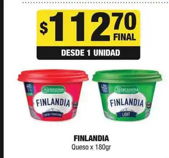 Finlandia Queso 180gr