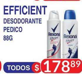 Masivos Efficient Desodorante Pedico 88g oferta