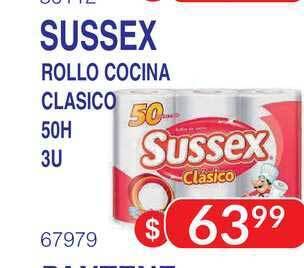 Masivos Sussex Rollo Cocina Clasico 50h 3u oferta
