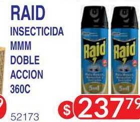 Masivos Raid Insecticida Mmm Doble Accion 360c oferta
