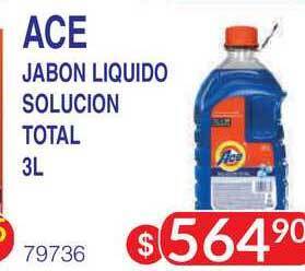 Masivos Ace Jabon Liquido Solucion Total 3L oferta