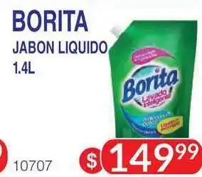Masivos Borita Jabon Liquido 1.4L oferta