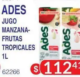 Masivos Ades Jugo Manzana-frutas Tropicales 1L oferta