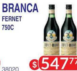 Masivos Branca Fernet 750c oferta