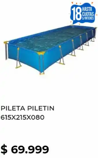 Pardo Hogar Pileta Piletin 615x215x080 oferta
