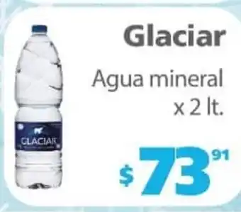 Actual Supermercados Glaciar Agua mineral x 2lt oferta