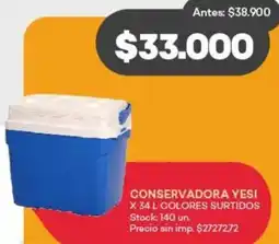 Supermercados Tadicor Conservadora yes! oferta