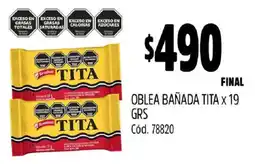 Supermercados Yaguar Tita Oblea Bañada oferta